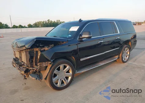 2015 Cadillac Escalade Esv Luxury z USA, uszkodzony, nr VIN 1GYS3SKJ7FR598328